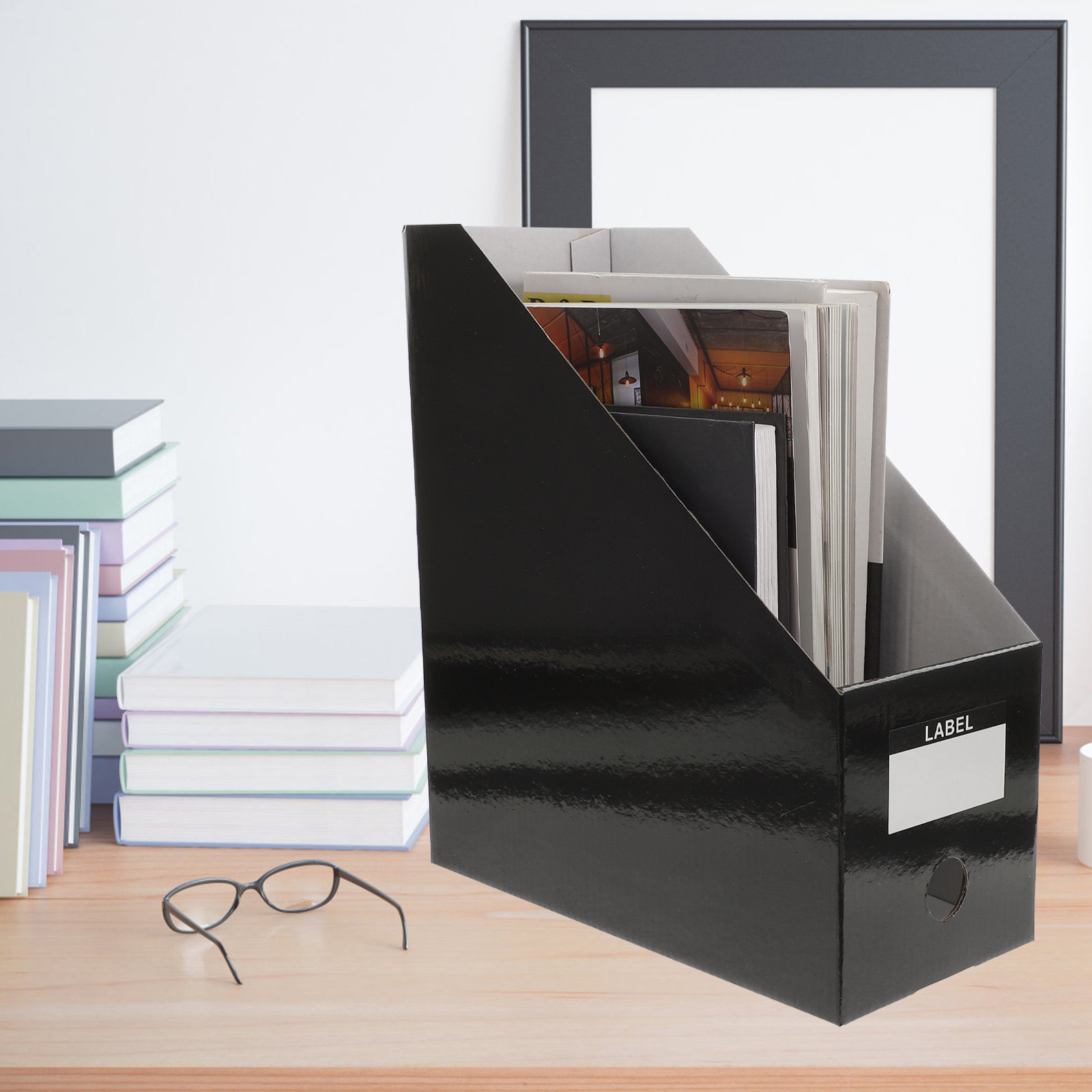 3Pcs File Folder Organizer Des - đánh giá và giá Magazine Holder Rack