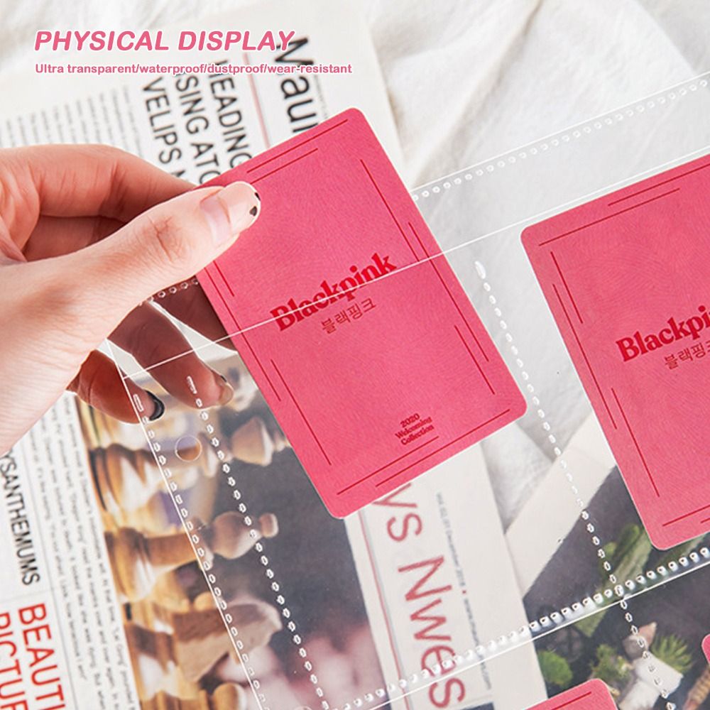 10PCS Transparent A4 Kpop Phot - đánh giá và giá Binder A4 Lever