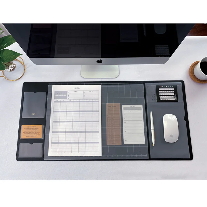 Portable Memo Pad Large Mouse  - đánh giá và giá Leather Desk Pad