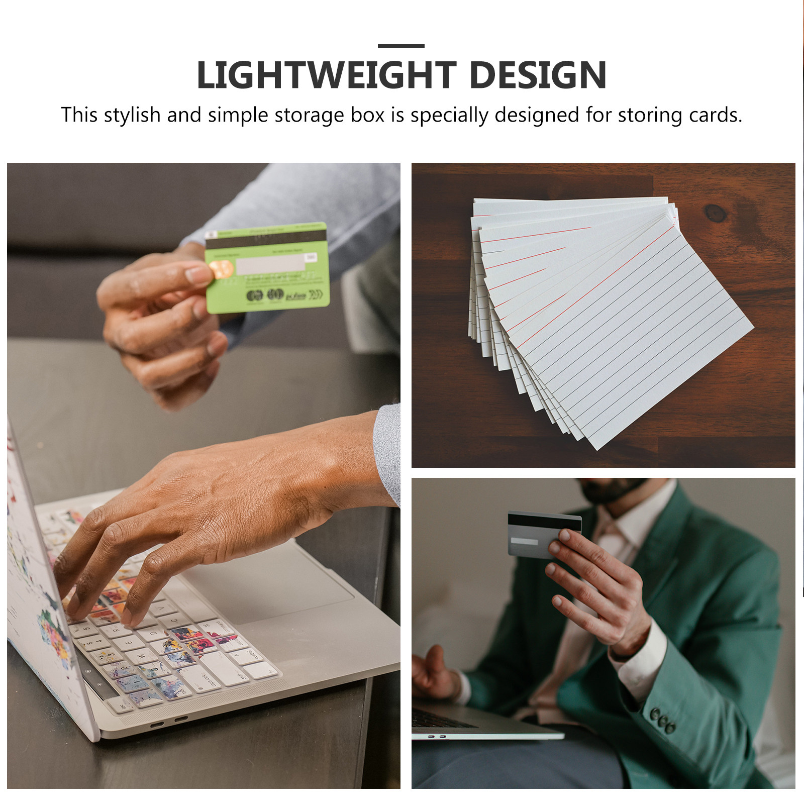 4Pcs Plastic Index Card File B - đánh giá và giá Card Index Box