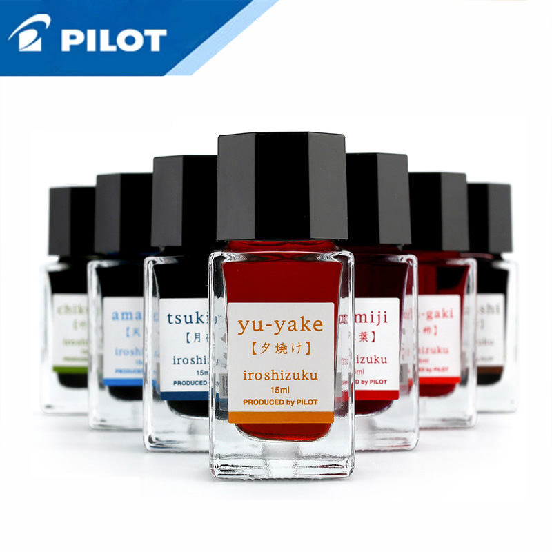 1PC Japan Pilot Color Shizuku  - đánh giá và giá Fountain Pen Bottled Ink