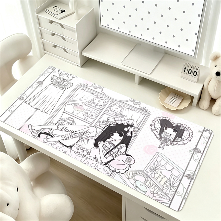 Anime Aesthetics Leather Mouse - đánh giá và giá Leather Desk Pad