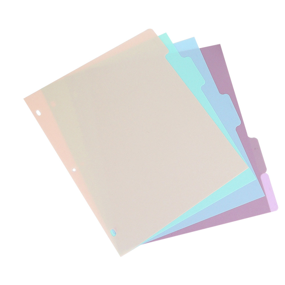 1Set Plastic Binder Dividers A - đánh giá và giá Tab Divider A4