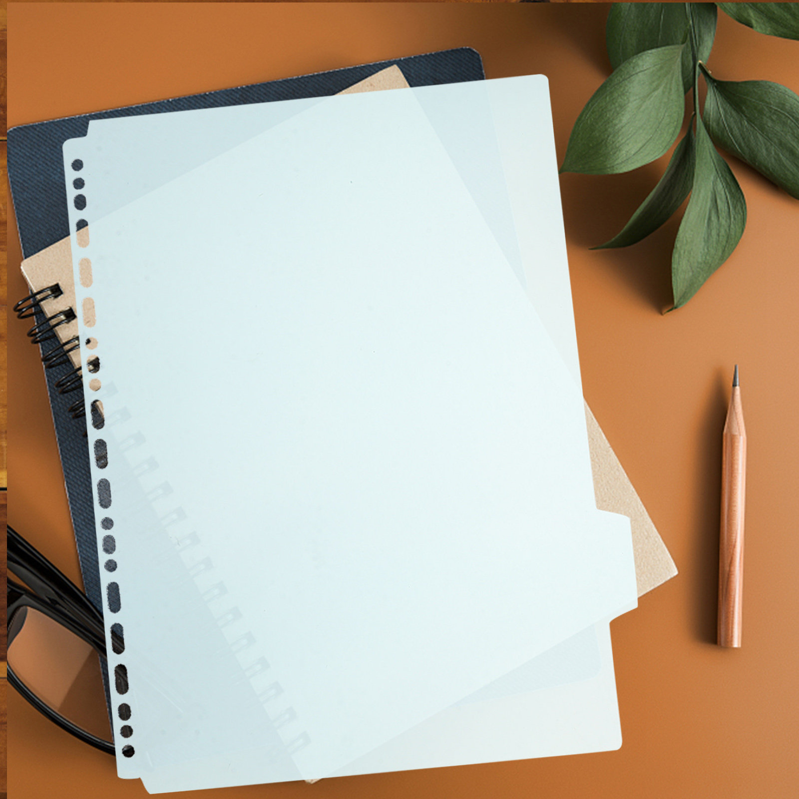 6Pcs File Binder Tabbed Divide - đánh giá và giá Tab Divider A4