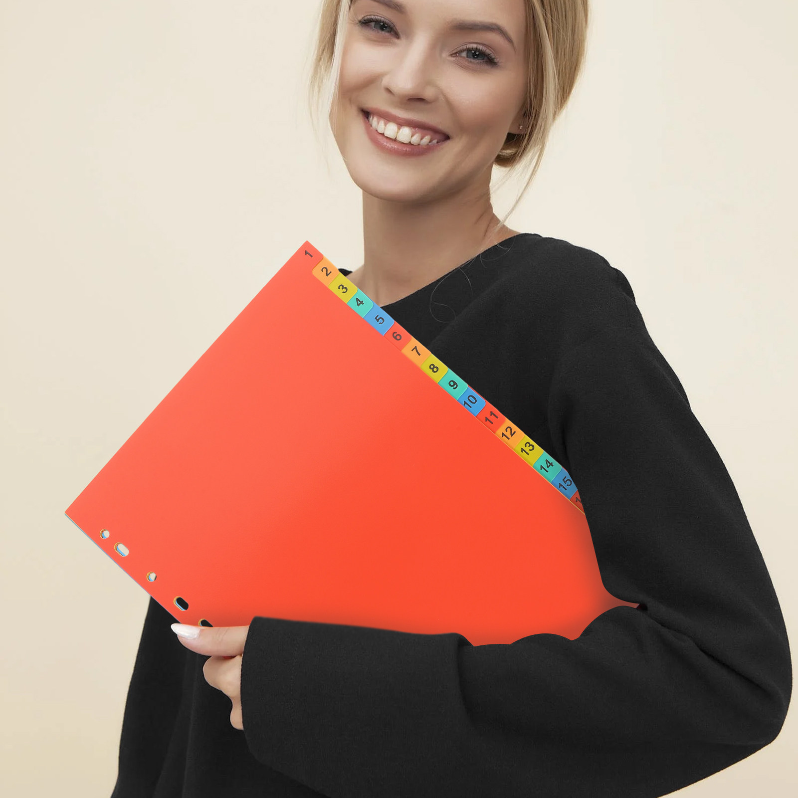20Sheets A4 Tabbed Binder Divi - đánh giá và giá Tab Divider A4