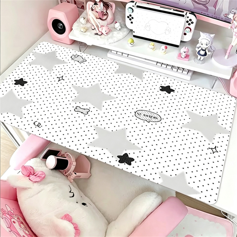 Korean ins no wash waterproof  - đánh giá và giá Leather Desk Pad