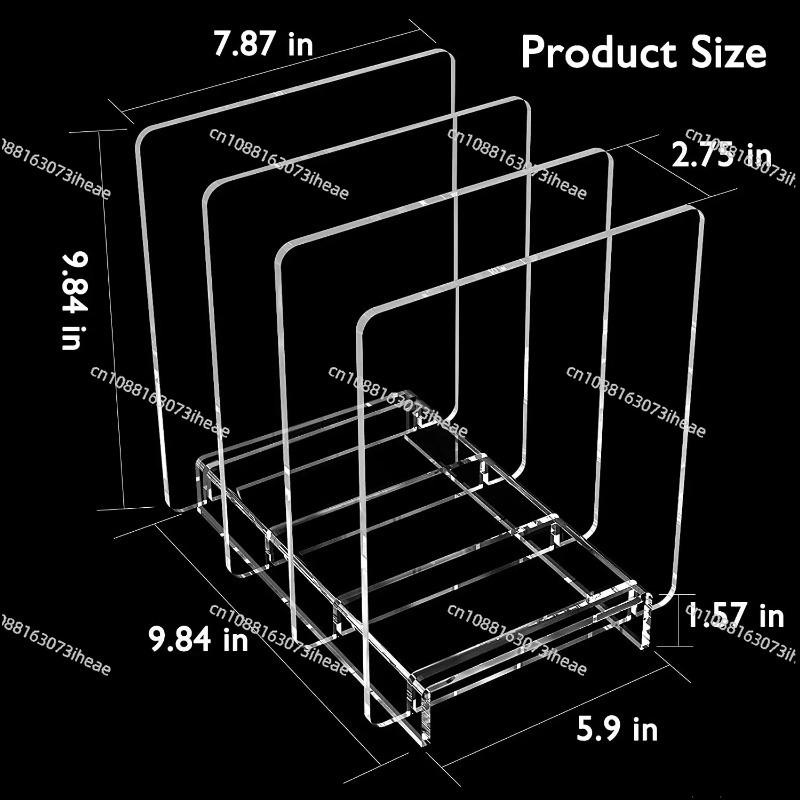 Clear Acrylic Magazine Holder  - đánh giá và giá Magazine Holder Rack