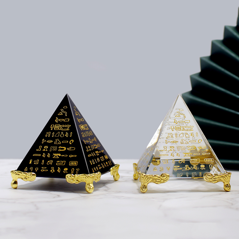 Ai Cập Pha Lê Obsidian Mô Hình - đánh giá và giá Paper Weight Crystal